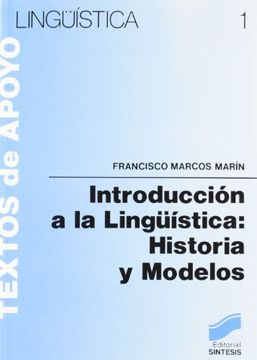 portada Introducción a la lingüística: historia y modelos