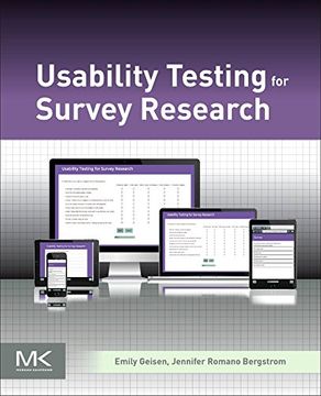 portada Usability Testing for Survey Research (en Inglés)
