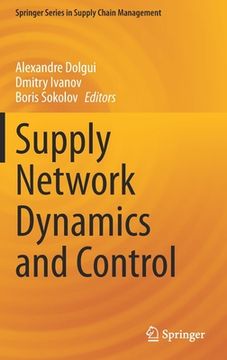 portada Supply Network Dynamics and Control (en Inglés)