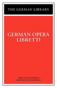 portada german opera libretti (in English)