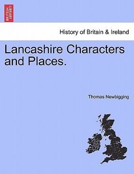 portada lancashire characters and places. (en Inglés)