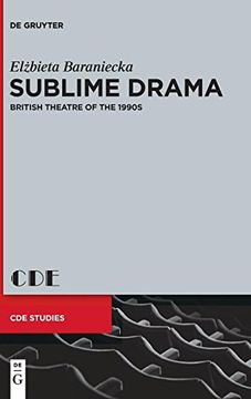 portada Sublime Drama (Contemporary Drama in English Studies) (in English)