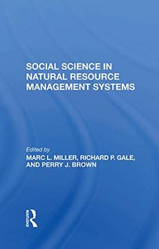 portada Social Science in Natural Resource Management Systems (en Inglés)