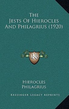 portada the jests of hierocles and philagrius (1920)