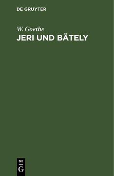 portada Jeri und Bätely (in German)
