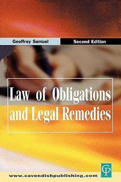 portada law of obligations & legal remedies (en Inglés)