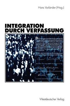 portada Integration Durch Verfassung (en Alemán)