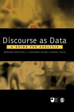 portada discourse as data: a guide for analysis (en Inglés)