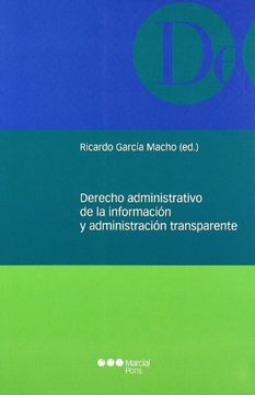 portada derecho administrativo de la informacion y administracion