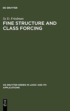 portada Fine Structure and Class Forcing (en Inglés)