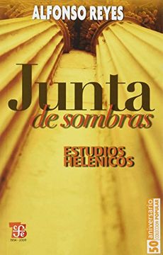 portada Junta de Sombras. Estudios Helénicos (in Spanish)