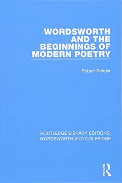 portada Wordsworth and Beginnings of Modern Poetry (en Inglés)