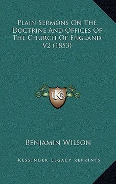portada plain sermons on the doctrine and offices of the church of england v2 (1853) (en Inglés)
