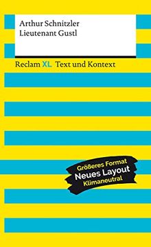 portada Lieutenant Gustl. Textausgabe mit Kommentar und Materialien: Reclam xl? Text und Kontext (en Alemán)