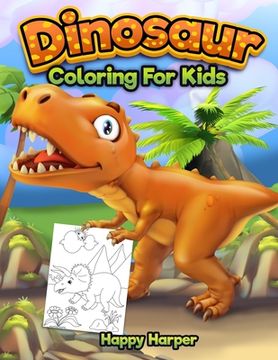 portada Dinosaur Coloring Book (en Inglés)