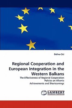 portada regional cooperation and european integration in the western balkans (en Inglés)