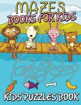 portada Mazes Books for Kids: Kids Puzzles Book