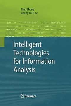 portada intelligent technologies for information analysis (en Inglés)