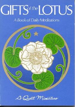 portada gifts of the lotus: a book of daily meditations (en Inglés)