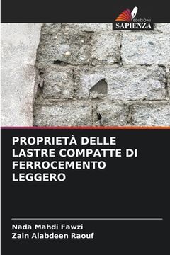 portada Proprietà Delle Lastre Compatte Di Ferrocemento Leggero (en Italiano)