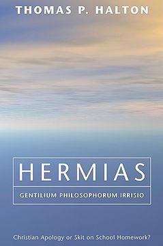 portada hermias, gentilium philosophorum irrisio: christian apology or skit on school homework? (en Inglés)