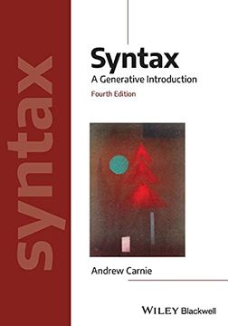 portada Syntax: A Generative Introduction (Introducing Linguistics) (en Inglés)