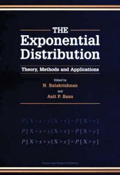 portada Exponential Distribution: Theory, Methods and Applications (in English)