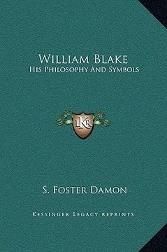 portada william blake: his philosophy and symbols