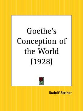 portada goethe's conception of the world (in English)