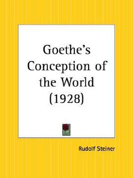 portada goethe's conception of the world (en Inglés)