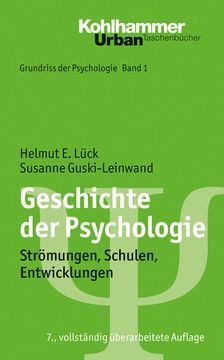 portada Geschichte Der Psychologie: Stromungen, Schulen, Entwicklungen (en Alemán)