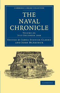 portada The Naval Chronicle - Volume 20 (Cambridge Library Collection - Naval Chronicle) (en Inglés)