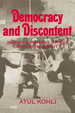 portada Democracy and Discontent Hardback: India's Growing Crisis of Governability (en Inglés)