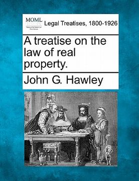 portada a treatise on the law of real property.
