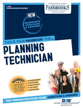 portada Planning Technician (C-3185): Passbooks Study Guide Volume 3185 (in English)