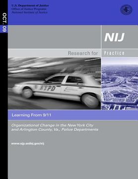portada Learning from 9/11: Organizational Change in the New York City and Arlington County, Va., Police Departments (en Inglés)