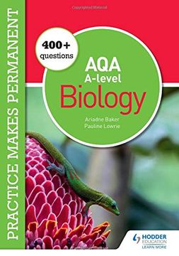 portada Practice Makes Permanent: 400+ Questions for aqa A-Level Biology (en Inglés)