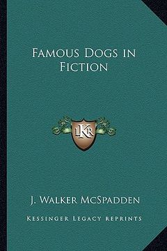portada famous dogs in fiction
