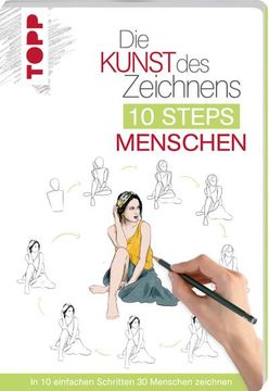 portada Die Kunst des Zeichnens 10 Steps - Menschen (in German)