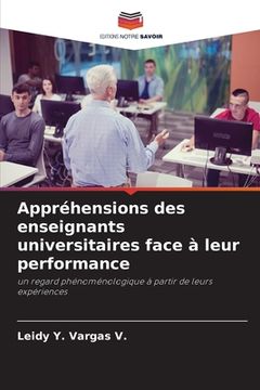 portada Appréhensions des enseignants universitaires face à leur performance (en Francés)