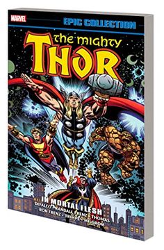 portada Thor Epic Collection: In Mortal Flesh [New Printing] (en Inglés)