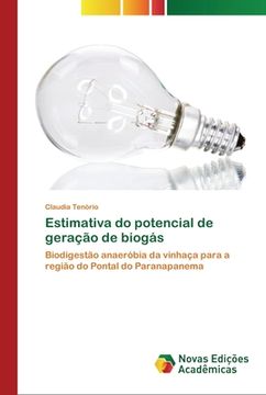 portada Estimativa do Potencial de Geração de Biogás: Biodigestão Anaeróbia da Vinhaça Para a Região do Pontal do Paranapanema (en Portugués)