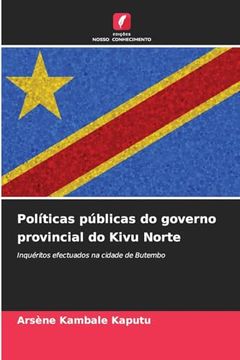 portada Políticas Públicas do Governo Provincial do Kivu Norte (en Portugués)