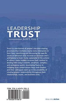 portada Leadership Trust: Build it, Keep it (in English)