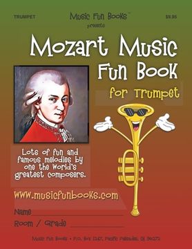 portada Mozart Music Fun Book for Trumpet (en Inglés)