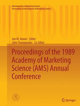portada Proceedings of the 1989 Academy of Marketing Science (Ams) Annual Conference (in English)