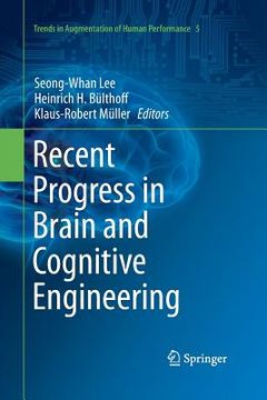 portada Recent Progress in Brain and Cognitive Engineering (en Inglés)