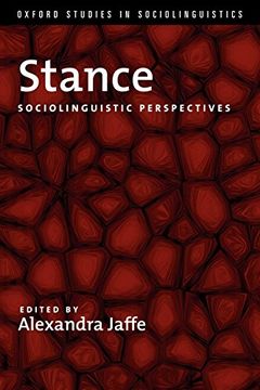 portada Stance: Sociolinguistic Perspectives 