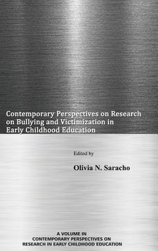 portada Contemporary Perspectives on Research on Bullying and Victimization in Early Childhood Education(HC) (en Inglés)