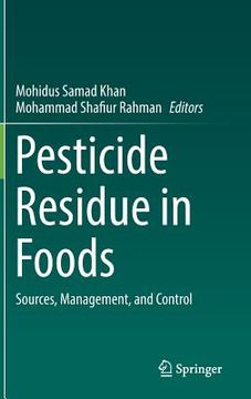 portada Pesticide Residue in Foods: Sources, Management, and Control (en Inglés)
